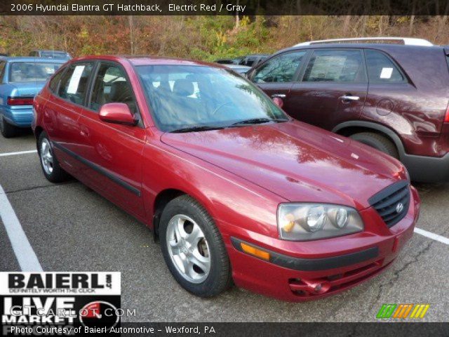 2006 Hyundai Elantra GT Hatchback in Electric Red