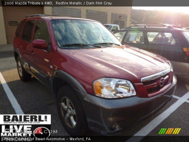 2006 Mazda Tribute s 4WD in Redfire Metallic