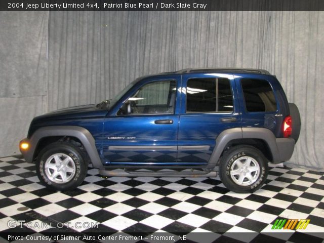 2004 Jeep Liberty Limited 4x4 in Patriot Blue Pearl