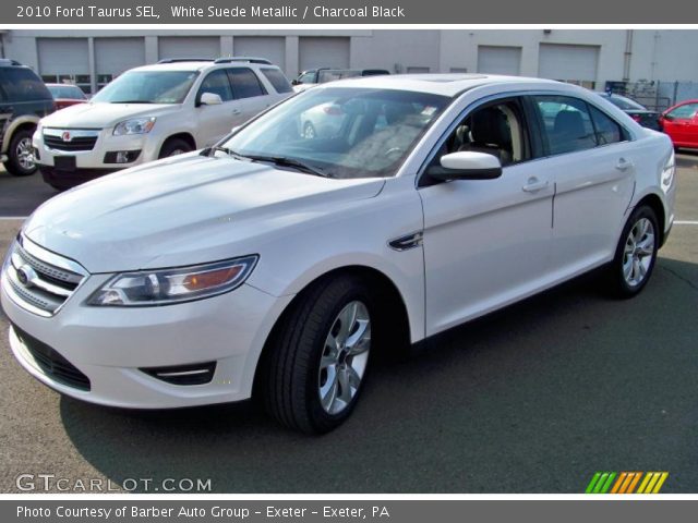 2010 Ford Taurus SEL in White Suede Metallic