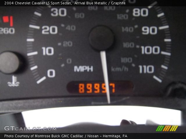 2004 Chevrolet Cavalier LS Sport Sedan in Arrival Blue Metallic