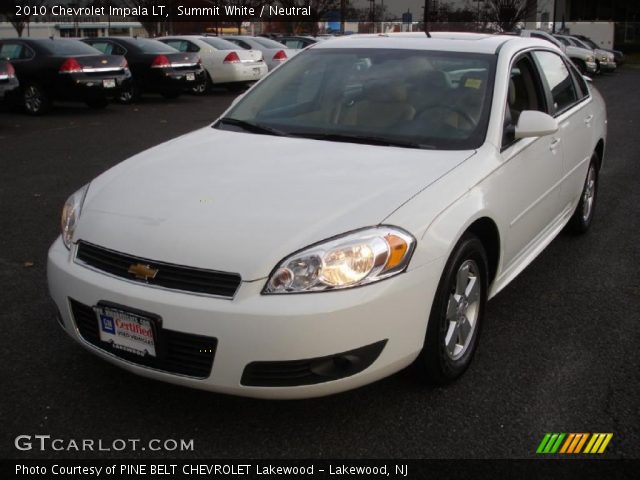 2010 Chevrolet Impala LT in Summit White
