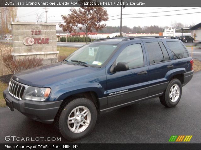 2003 Jeep Grand Cherokee Laredo 4x4 in Patriot Blue Pearl