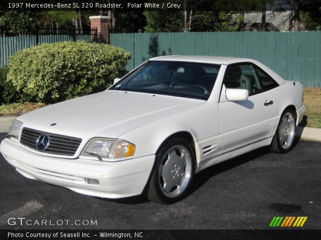 1997 Mercedes-Benz SL 320 Roadster in Polar White