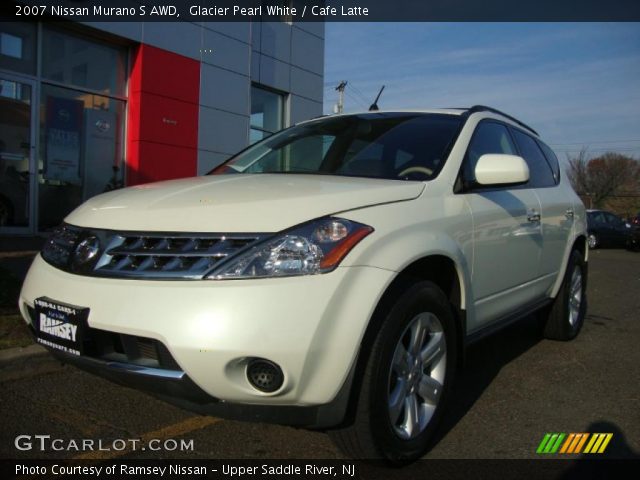 2007 Nissan Murano S AWD in Glacier Pearl White
