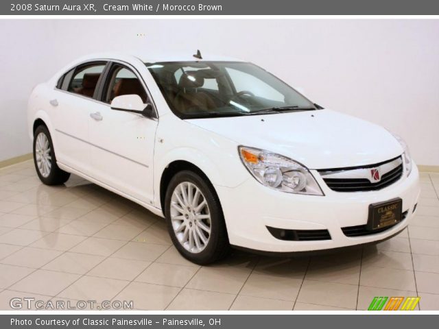 2008 Saturn Aura XR in Cream White