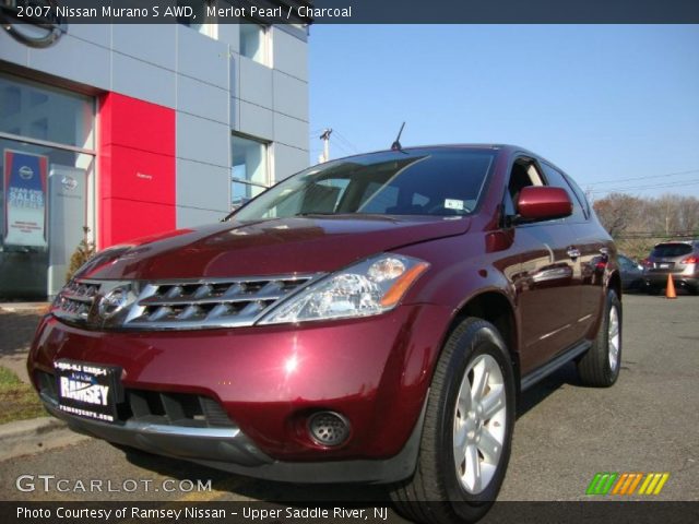 2007 Nissan Murano S AWD in Merlot Pearl
