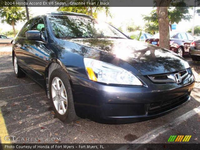 2004 Honda Accord EX V6 Sedan in Graphite Pearl