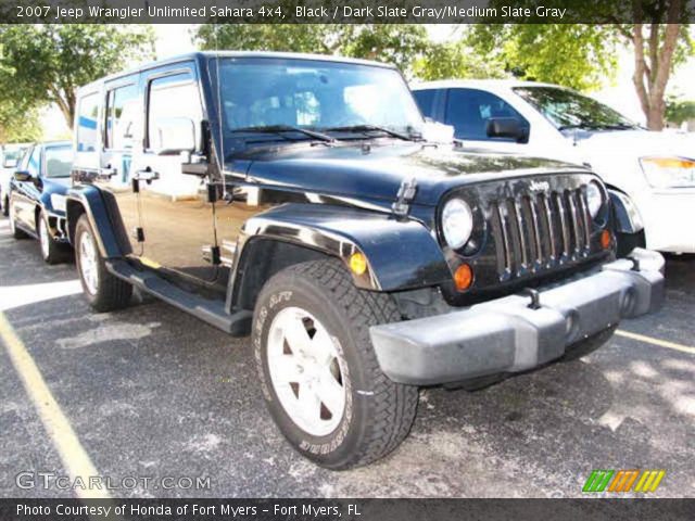 2007 Jeep Wrangler Unlimited Sahara 4x4 in Black