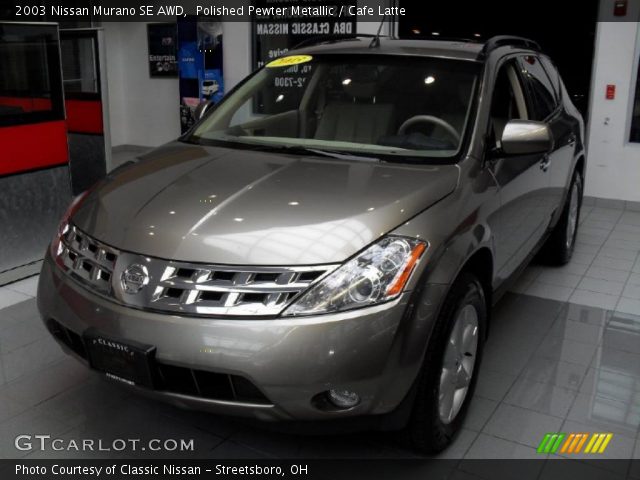 2003 Nissan Murano SE AWD in Polished Pewter Metallic