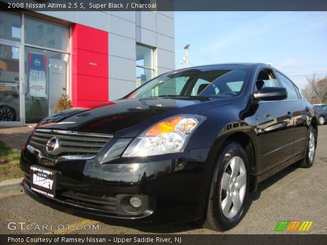 2008 Nissan Altima 2.5 S in Super Black