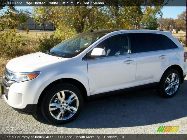 2011 Ford Edge Limited in White Platinum Tri-Coat
