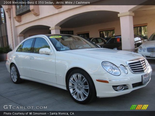 2008 Mercedes-Benz E 350 Sedan in Arctic White