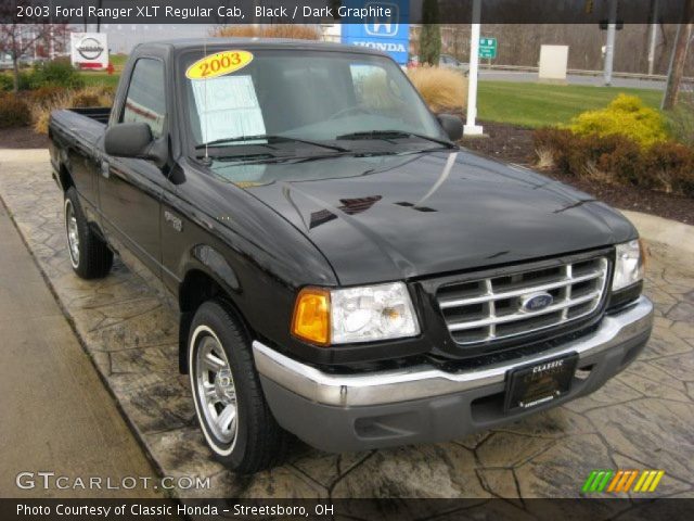 2003 Ford Ranger XLT Regular Cab in Black