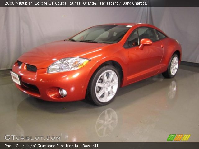 2008 Mitsubishi Eclipse GT Coupe in Sunset Orange Pearlescent