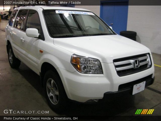 2007 Honda Pilot EX-L 4WD in Taffeta White