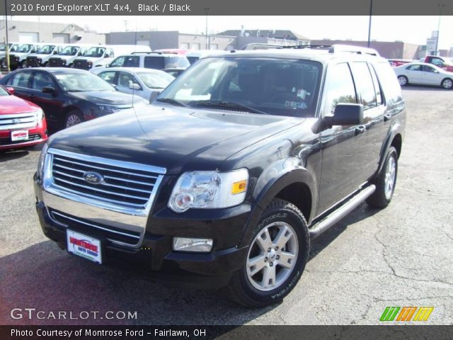 2010 Ford Explorer XLT 4x4 in Black