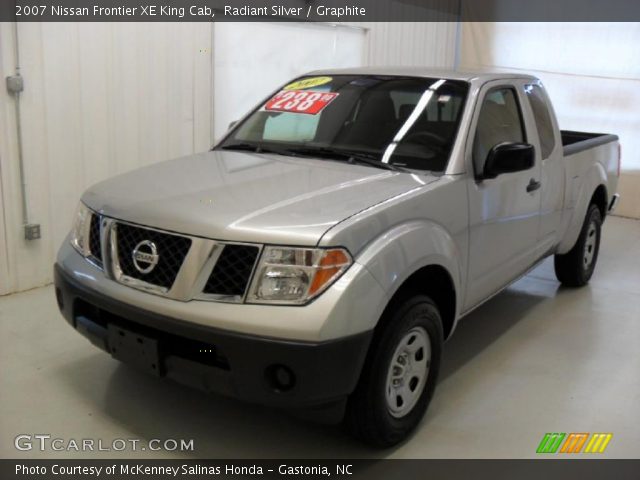 2007 Nissan Frontier XE King Cab in Radiant Silver