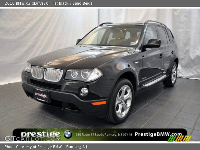 2010 BMW X3 xDrive30i in Jet Black