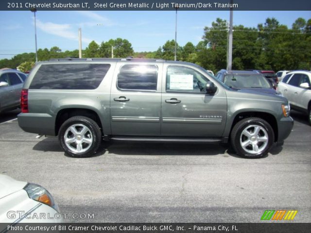 2011 Chevrolet Suburban LT in Steel Green Metallic