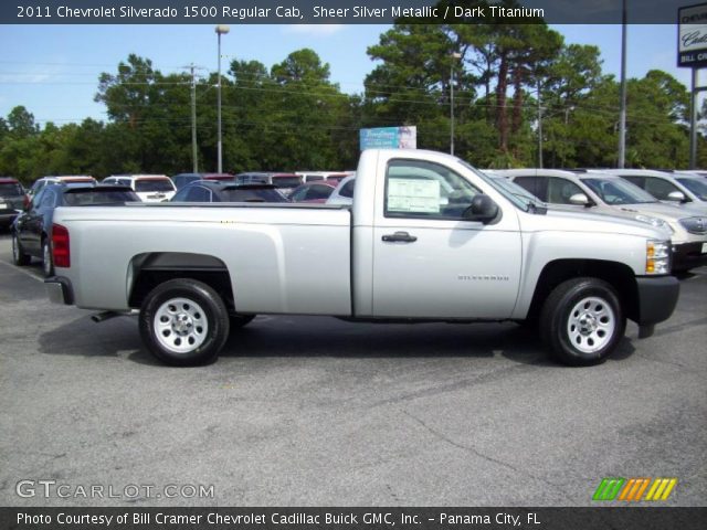 2011 Chevrolet Silverado 1500 Regular Cab in Sheer Silver Metallic