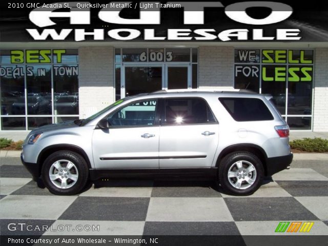 2010 GMC Acadia SL in Quicksilver Metallic