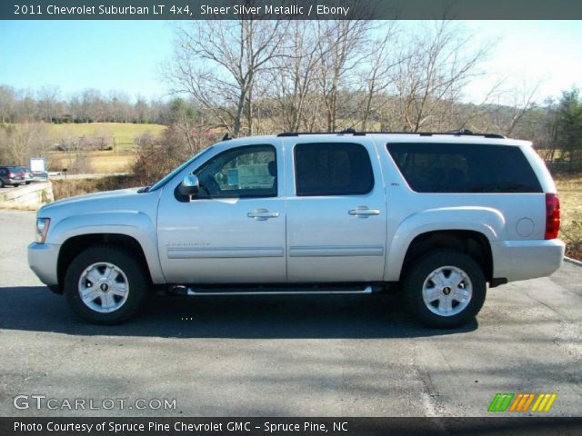 2011 Chevrolet Suburban LT 4x4 in Sheer Silver Metallic