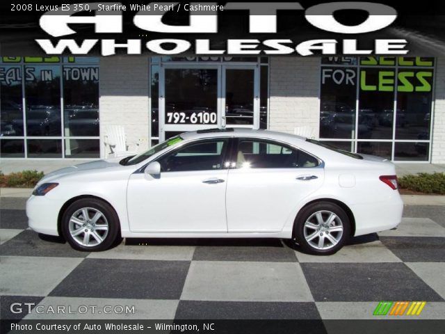 2008 Lexus ES 350 in Starfire White Pearl