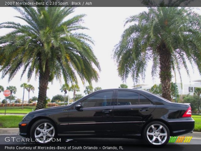 2007 Mercedes-Benz C 230 Sport in Black