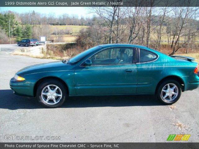 1999 Oldsmobile Alero GLS Coupe in Jade Green Metallic