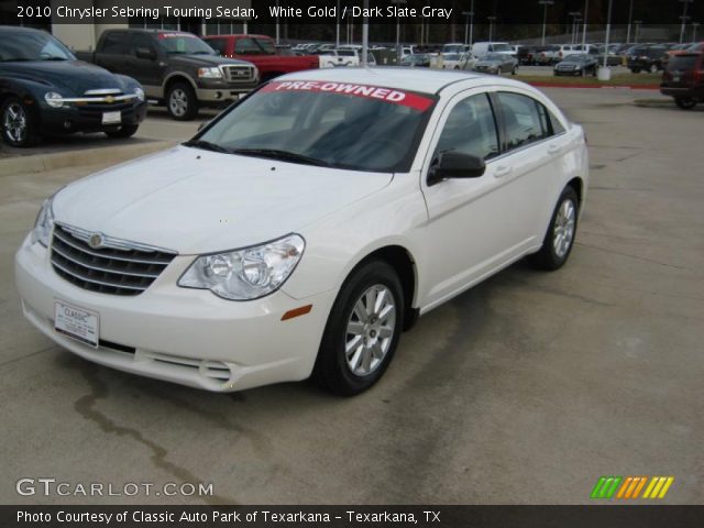 2010 Chrysler Sebring Touring Sedan in White Gold
