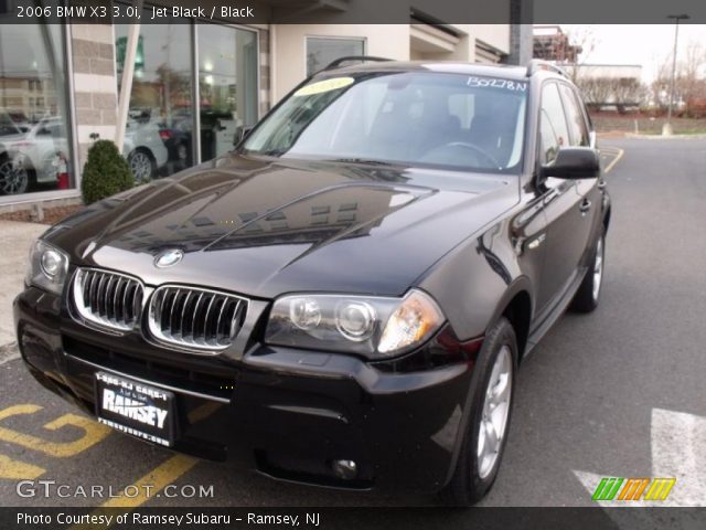 2006 BMW X3 3.0i in Jet Black