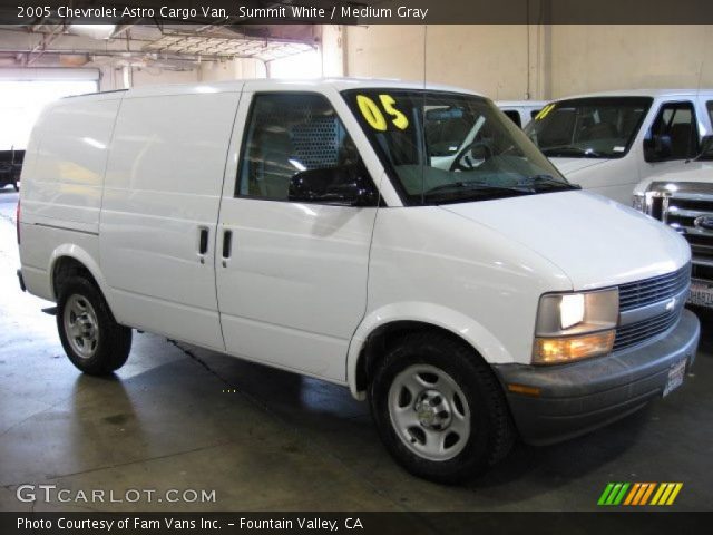 2005 Chevrolet Astro Cargo Van in Summit White