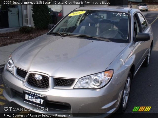 2007 Subaru Impreza 2.5i Sedan in Crystal Gray Metallic