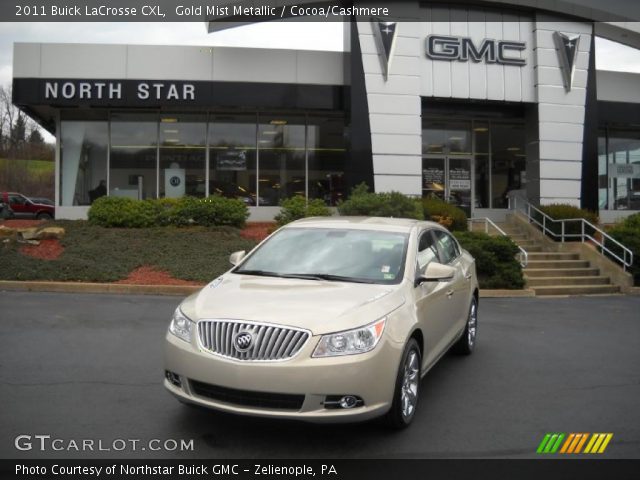 2011 Buick LaCrosse CXL in Gold Mist Metallic