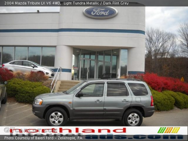 2004 Mazda Tribute LX V6 4WD in Light Tundra Metallic