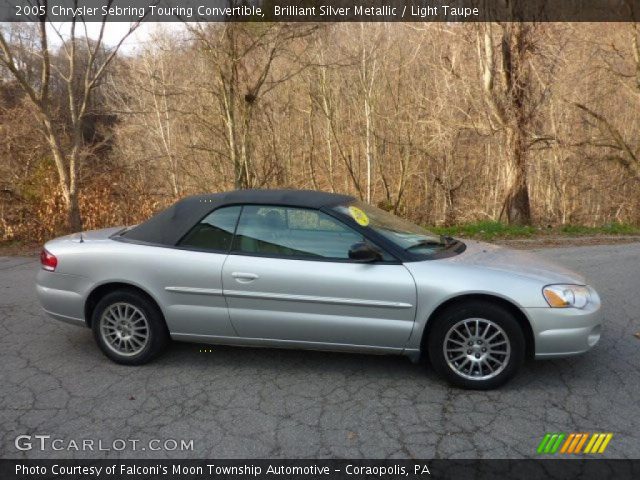 2005 Chrysler Sebring Touring Convertible in Brilliant Silver Metallic
