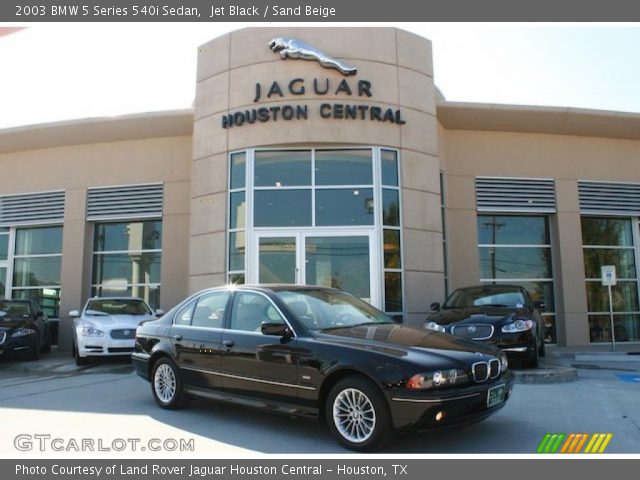 2003 BMW 5 Series 540i Sedan in Jet Black