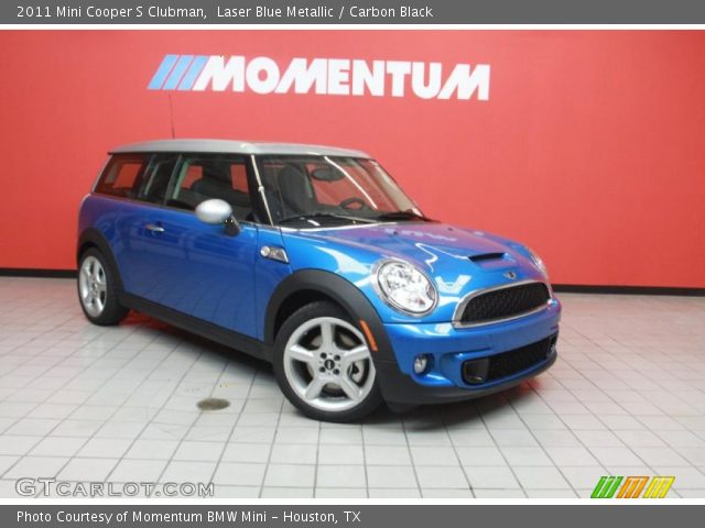 2011 Mini Cooper S Clubman in Laser Blue Metallic