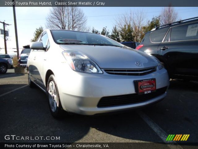 2006 Toyota Prius Hybrid in Classic Silver Metallic