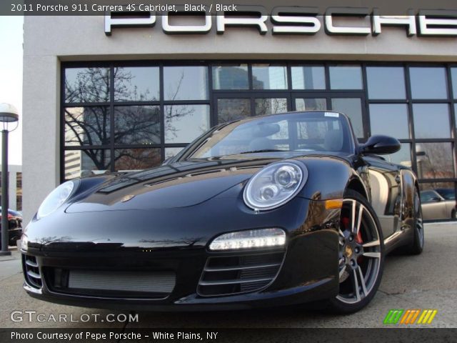 2011 Porsche 911 Carrera 4S Cabriolet in Black