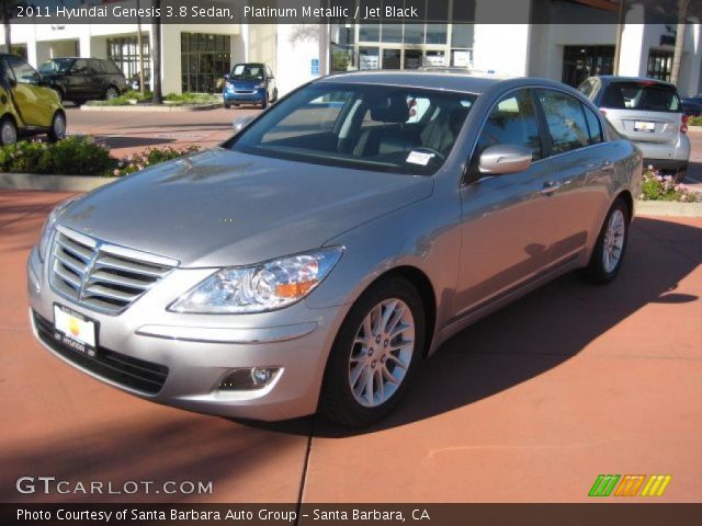 2011 Hyundai Genesis 3.8 Sedan in Platinum Metallic