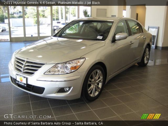 2011 Hyundai Genesis 4.6 Sedan in Platinum Metallic