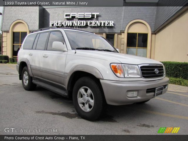 1999 Toyota Land Cruiser  in Natural White