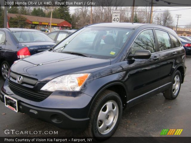 2008 Honda CR-V LX 4WD in Royal Blue Pearl