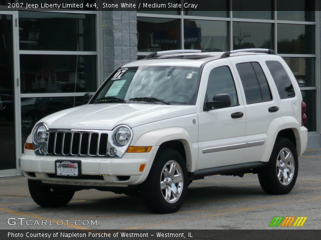 2007 Jeep Liberty Limited 4x4 in Stone White