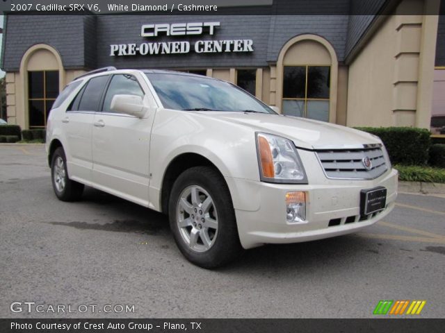 2007 Cadillac SRX V6 in White Diamond