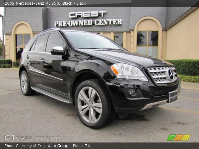 2009 Mercedes-Benz ML 350 in Black