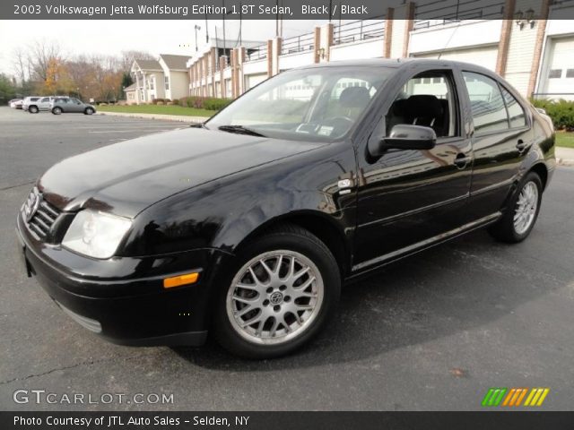 2003 Volkswagen Jetta Wolfsburg Edition 1.8T Sedan in Black