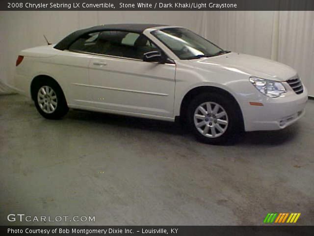 2008 Chrysler Sebring LX Convertible in Stone White